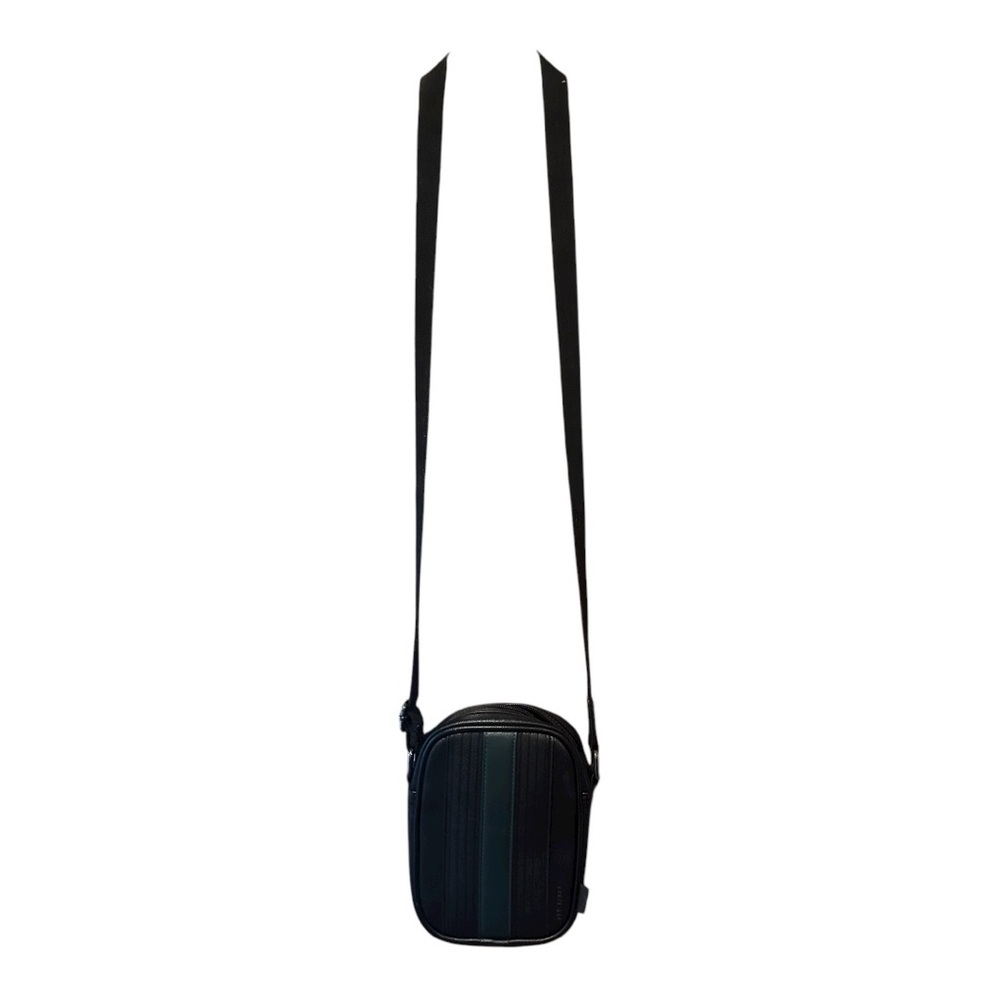 Ted Baker Black and Dark Green Crossbody Bag
